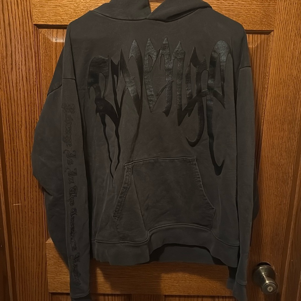 Revenge Clothing Gray Sweatshirt Casual Wear